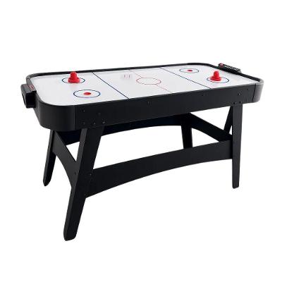 Mesa De Air Hockey Preta Mdf Ahead Sports Com Placar Digital