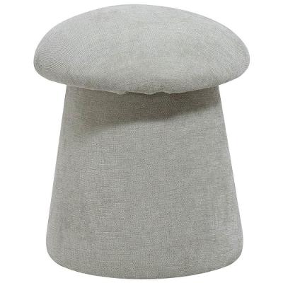 Puff Orgânico Decorativo Quarto Infantil Aslam D02 Linho Verde Claro C-47 - Lyam Decor