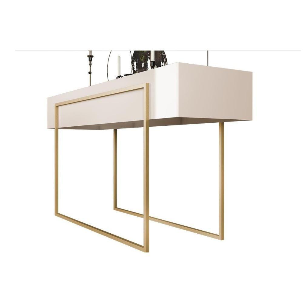 Aparador de Sala Jantar Pilar Off White - DJ Móveis - 5