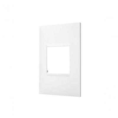 Placa 2 Postos 4x2 Branca Pct -1