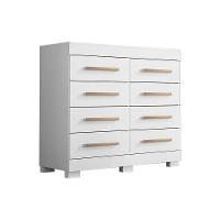 Cômoda Solteiro Nalu c/ 8 Gavetas Branco - ACP - 1