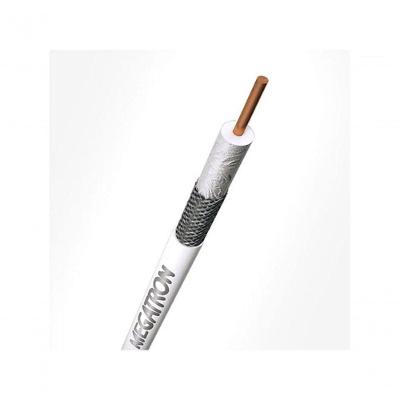 Cabo Coaxial Megacabos 100m Branco
