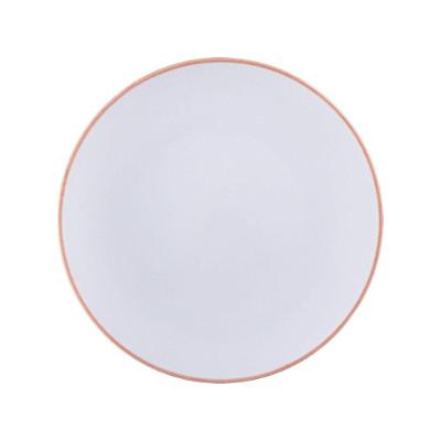 Prato Raso Tramontina Jeri Mocha Em Porcelana 27 Cm Tramontina