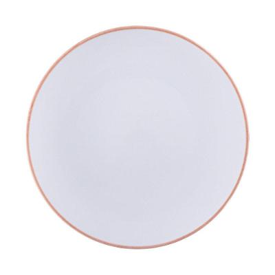 Prato Raso Tramontina Jeri Mocha Em Porcelana 30 Cm Tramontina