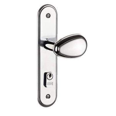 Fechadura Taco Golf Inox Externa Soprano Broca 40 Eixo 53 - Cromo Inox