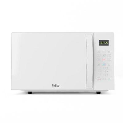 Micro-ondas de Bancada Philco PMO30B 28L 1100W Branco com Descongelar e Tira Odor 220V