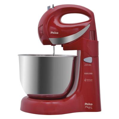 Batedeira Convencional Philco Paris Inox VM 4L 400W Vermelho 220V