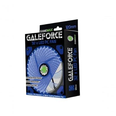Fan Gamemax Gf12b12cm Azul 32led
