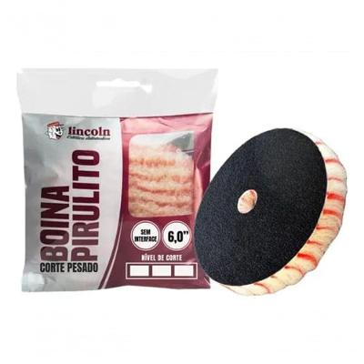 Boina 6,0 Pirulito Power Corte Pesado (listra Vermelha) Sem Interface