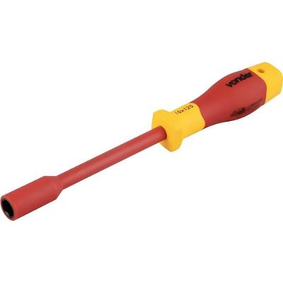 Chave Canhão 10 Mm Vonder Isolada Cromo Vanádio Vde 1000v Sextavada Aço Crv Cabo Pp/tpe Emborrachado