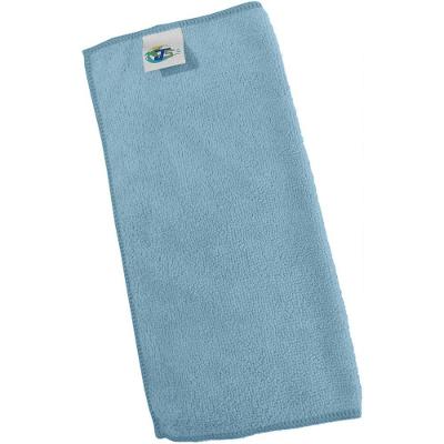 Toalha Em Microfibra 40x40 Lisa Azul 230 Gsm Js