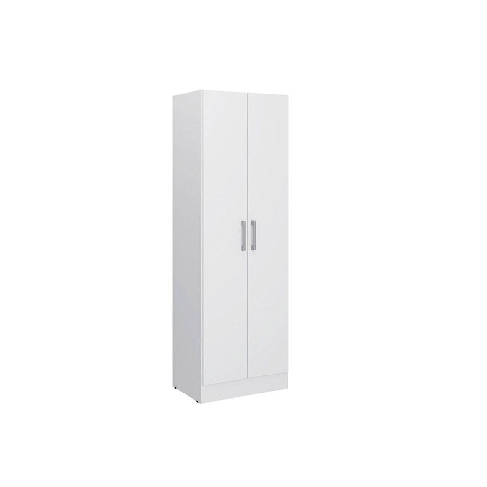 Armário Multiuso Casal 424 c/ 2 Portas Branco - Carraro - 1
