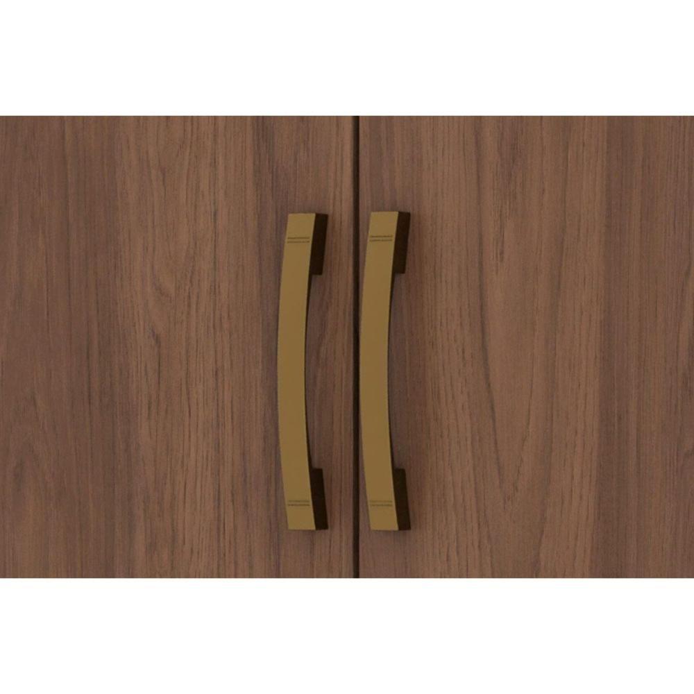 Armário Multiuso Lavanderia Zafira c/ 2 Portas Rústico - Henn - 2