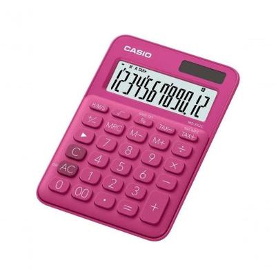 Calculadora Mesa Casio Ms-20uc 12 Dígitos Pink