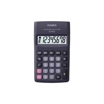 Calculadora De Bolso Casio Hl-815l 8 Dígitos Preta