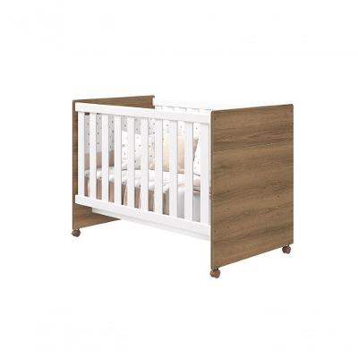 Berço Americano Katatau Branco Fosco Com Mezzo - Reller