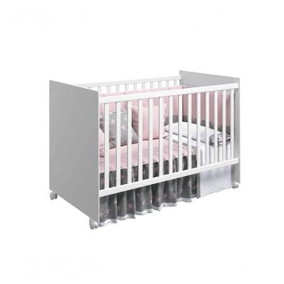 Berço Nacional Mel Branco Brilho - Reller