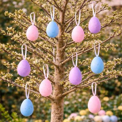 Pendente De Páscoa Ovinhos Colorido Coelho 5x3cm Kit 108pçs