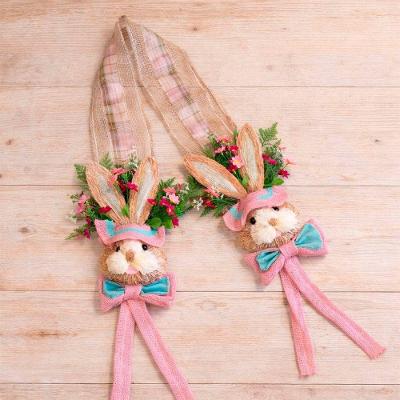 Escapulário Enfeite Cabeça Coelho Decoração Porta Pascoa 2m