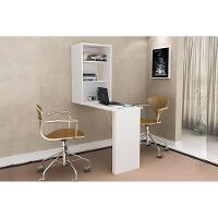 Armário Multiuso Lavanderia AM3106 c/ Mesa Retrátil e 2 Prateleiras Branco - Tecno Mobili - 5