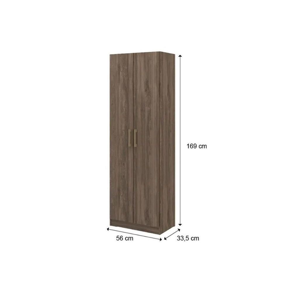 Armário Multiuso Sala 626 c/ 2 Portas Legno - Carraro - 2
