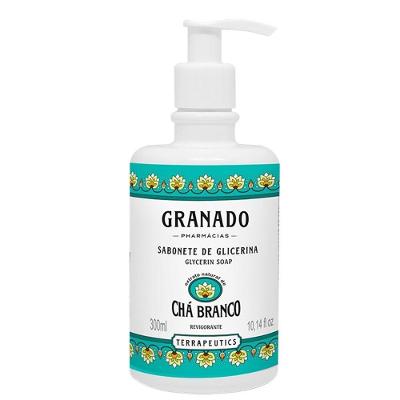 Sabonete Líquido Granado Chá Branco Mãos E Corpo Terrapeutics 300ml