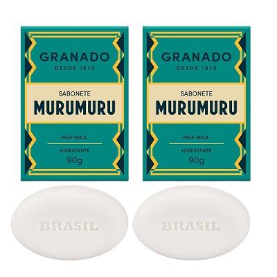 Kit 2 Sabonete Em Barra Murumuru Tratamento Pele Seca Hidratante Granado 90g
