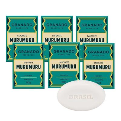 Kit 6 Sabonete Em Barra Murumuru Tratamento Pele Seca Hidratante Granado 90g
