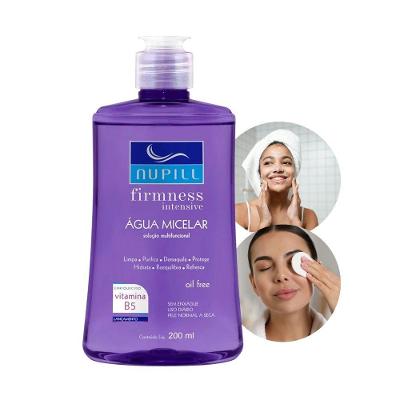Água Micelar Demaquilante Limpeza De Pele Nupill Firmness Intensive Vitamina B5 200ml