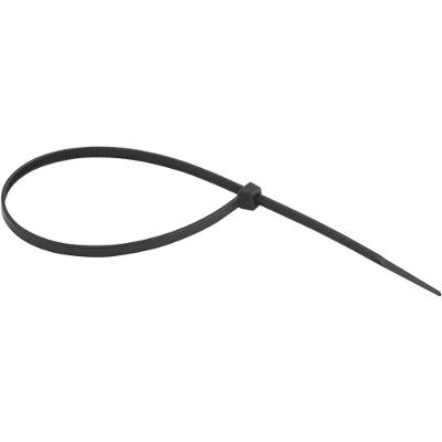 Abraçadeira De Nylon, Preta, 200 Mm X 2,5 Mm, Com 100 Peças, Nove54 Ostenvonder