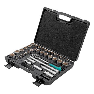 Jogo Ferramentas 1/2 39 Peças Aço Crv Stels 135789