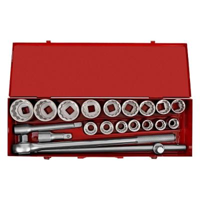 Chave Catraca Reversivel Para Soquete Cromo Vanadio Cromada Encaixe 3/4pol 1pc Mtx