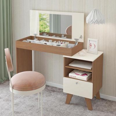 Escrivaninha Penteadeira Dora 1 Gaveta Cinamomo-off White Artely Cinamomo-off White