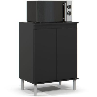 Balcão Para Micro Ondas Preto