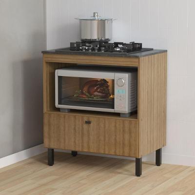 Balcão Cozinha Cooktop 4 Bocas E Forno/micro-ondas Cr20499