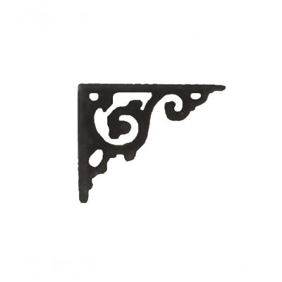 Cantoneira Mão Francesa Nº04 Ferro Fundido Em Hera 20x20cm