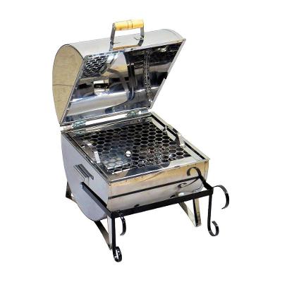 Churrasqueira Náutica Bafinho Com Grelha Aço Inox 34x30x30cm