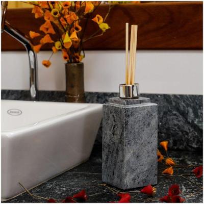 Difusor Vareta Essências Aromas Banheiro Ambiente Prata 7Cm