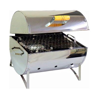 Churrasqueira Bafinho Aço Inox Grelha 38x34x30cm