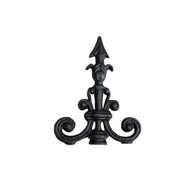 Ponteira Ponta De Lança Ferro N19 Grade Portão Muro 23X18Cm