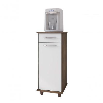 Balcão Para Cozinha Compacto Viena Dakar Com Branco - Móveis Fiorello