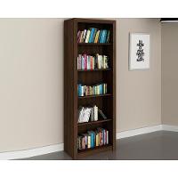 Estante de Escritório ME4104 c/ 4 Prateleiras Rústico - Tecno Mobili - 1