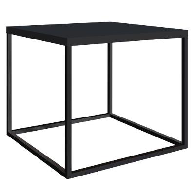 Mesa Cube G Estrutura Preta - Preta