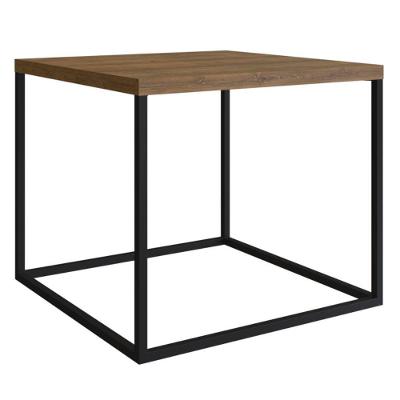 Mesa Cube M Estrutura Preta - Vermont