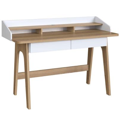 Escrivaninha Flexus 139cm - Hanover E Branco