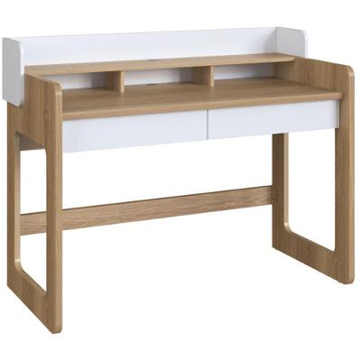 Escrivaninha Flexus 128cm - Hanover E Branco