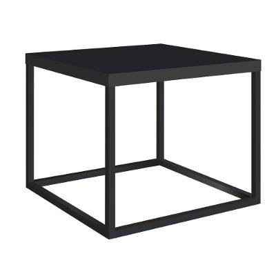 Mesa Cube P Estrutura Preta - Preta