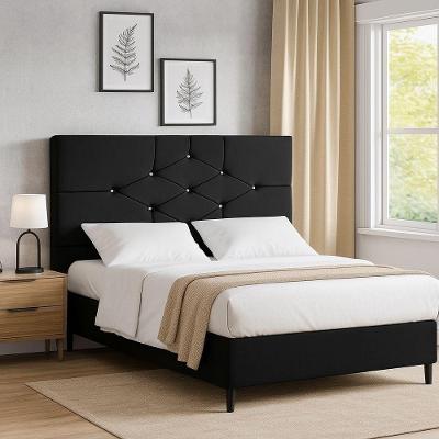 Cabeceira Cama Box Queen 195 Cm Camboriú Preto