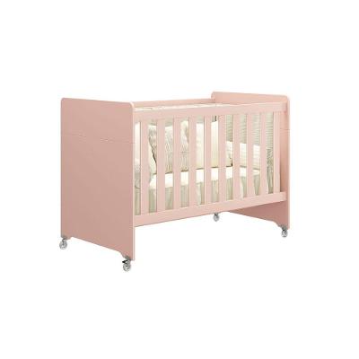 Berço Evolution Rosa Fosco - Móveisaqui