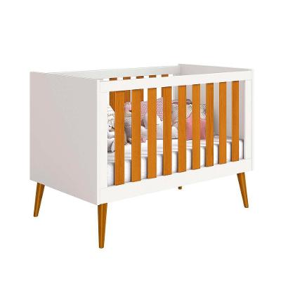 Berco Noah Retro Branco Fosco Com Savana - Moveisaqui